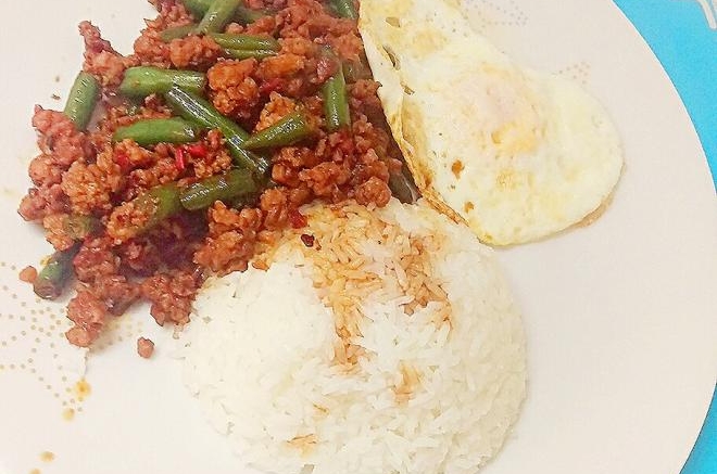 泰国九层塔饭！（餐厅水准）