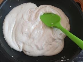 棉花糖炒到彻底融化