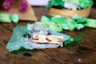 很有嚼头的牛轧糖，自己做的奶香味很足