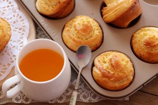 金黄的椰蓉面包卷超级的香