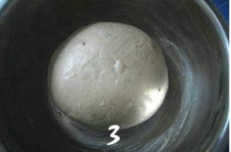 揉好的面团收入容器中，盖上保鲜膜放温暖处发酵；