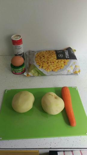 准备好全部的材料