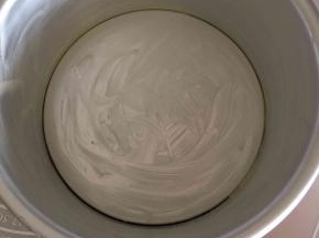 6寸模具先刷黄油