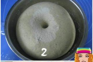 面团发酵至原体积2-2.5倍大