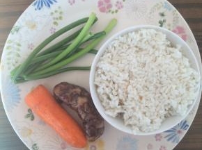 准备食材。