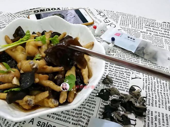 木耳蒸鸡脚