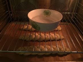 烤箱启动发酵功能，设置38度，时间50分钟