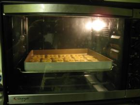 烤箱175度预热，放入烤盘，上下火，175度中层烤10-12分钟