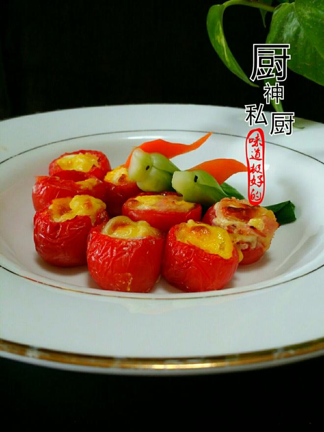 凤还巢【焗圣女果鹌鹑蛋】