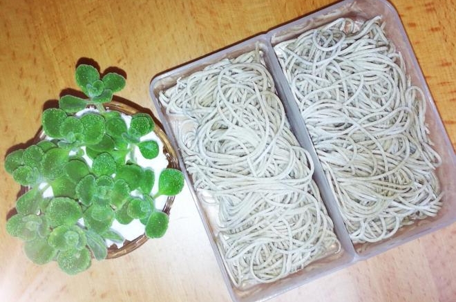 自制黑麦面条（手动压面机版）
