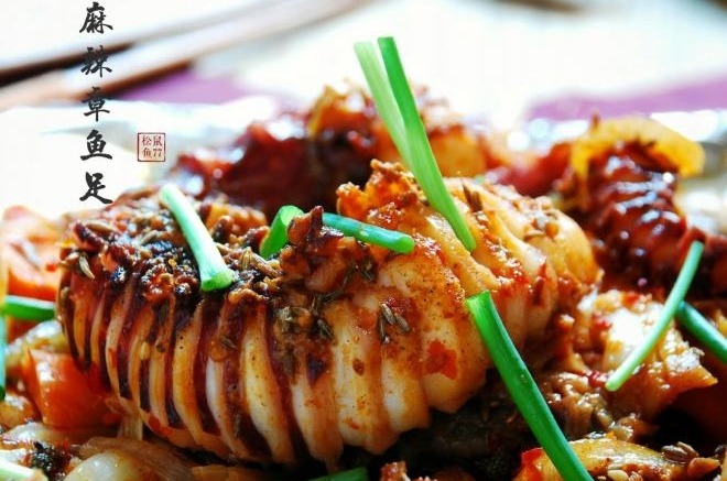 麻辣章鱼足