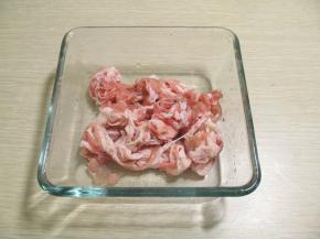 肥牛洗干净备用