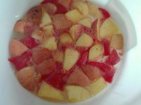 这是第三天早晨搅拌的情况