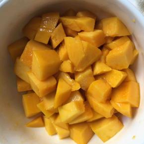 芒果切丁