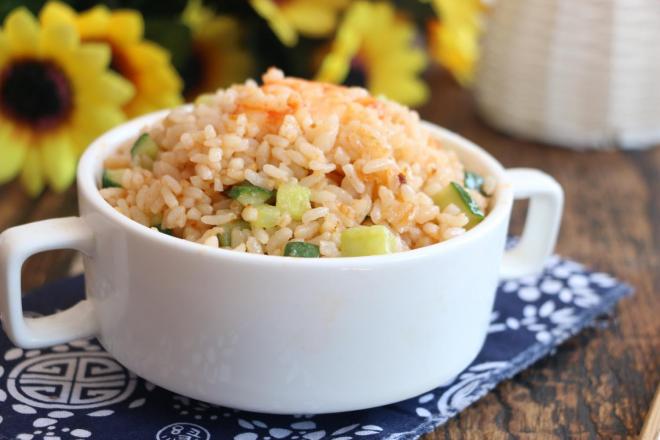 虾仁炒饭