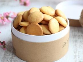 金黄的小饼干，很漂亮吧。