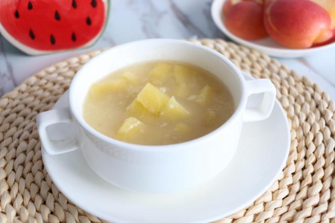 苹果红糖小米粥