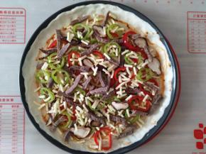 铺一层菜铺一层芝士铺一层肉铺一层芝士