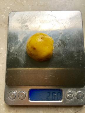 分成20克大小的圆团。