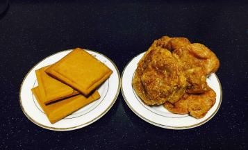 主料：香干、面筋