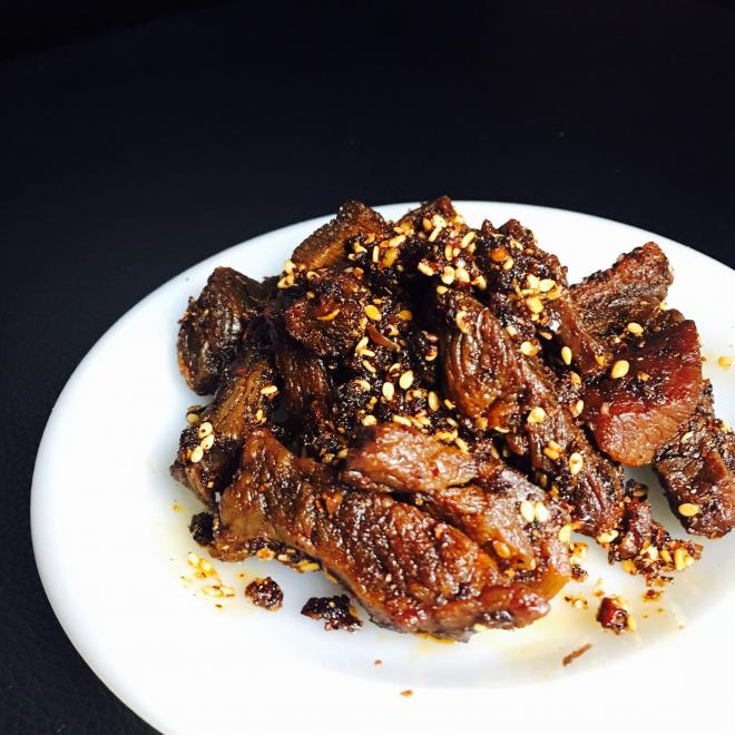 麻辣牛肉干