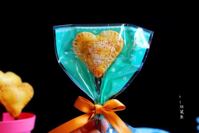 爱心蓝莓夹心挞饼