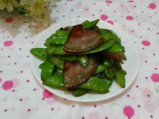 腊肉荷兰豆