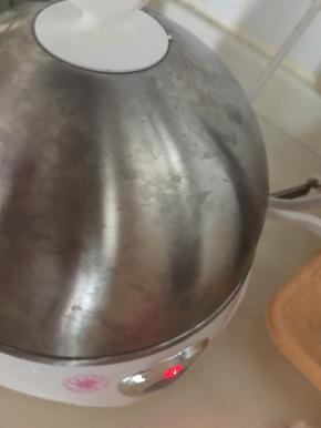 鸡蛋放入蒸锅里蒸熟