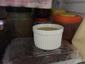 然后放入冰箱冷藏