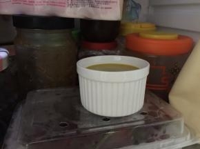 然后放入冰箱冷藏