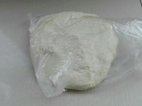 冰箱冷藏一晚上发酵后的状态