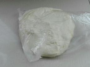 冰箱冷藏一晚上发酵后的状态