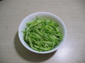 黄瓜切丝