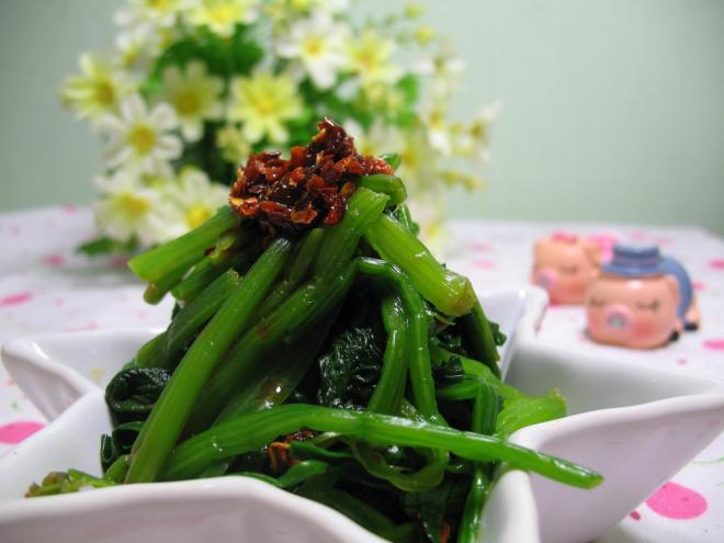 凉拌菠菜