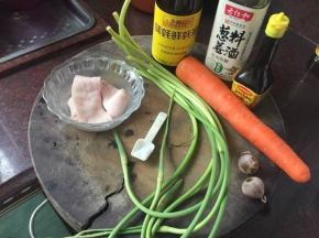 准备好材料