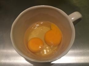 鸡蛋打散
