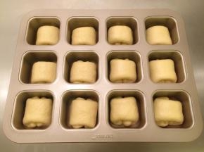 放入学厨12连方形模具内
