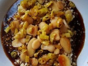 均匀浇到鱼片上