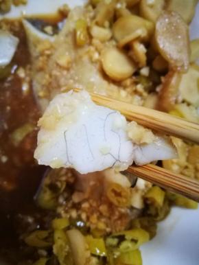很嫩的鱼肉，入味好吃