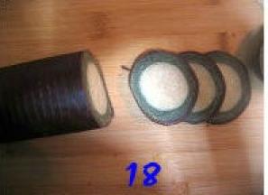 切成0.5cm厚的饼干片