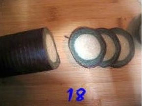 切成0.5cm厚的饼干片