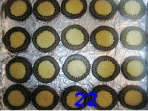 200度预热烤箱，烤盘放中层，转175度烤制18分钟。