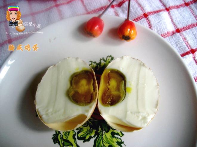 自制流油咸鸡蛋