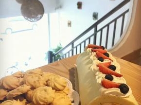 预热烤箱，上下火，150度，20分钟。(因每个烤箱温度不同所以要结合自家烤箱进行烘烤)