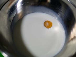 放入鸡蛋
