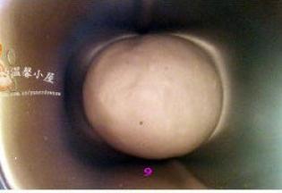 盖上面包桶盖子，启动“发酵”功能，进行第一次发酵。