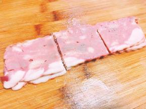 培根切三段