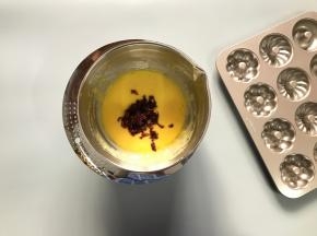 加入自制玫瑰花酱。