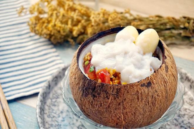 泰式椰子咖喱饭