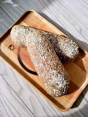 芝麻，香草的回味特别好，跟橄榄油也很搭非常香。230/200度 20分钟